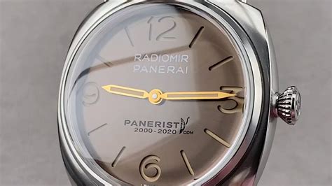 The Panerai 2020 Radiomir Venti PAM2020 Watch Review.